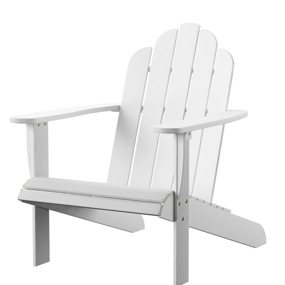 Linon Home Decor - White Adirondack Chair - 21150WHT-01-KD-U veiw 6