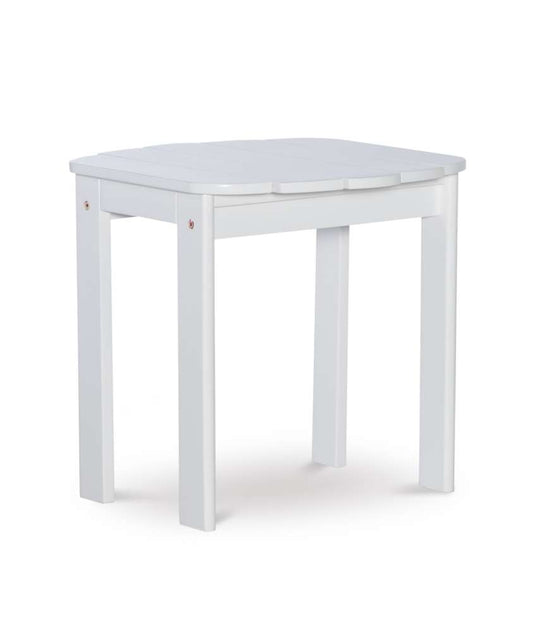 Linon Home Decor - White Adirondack End Table - 20155WHT-01-KD-U veiw 1