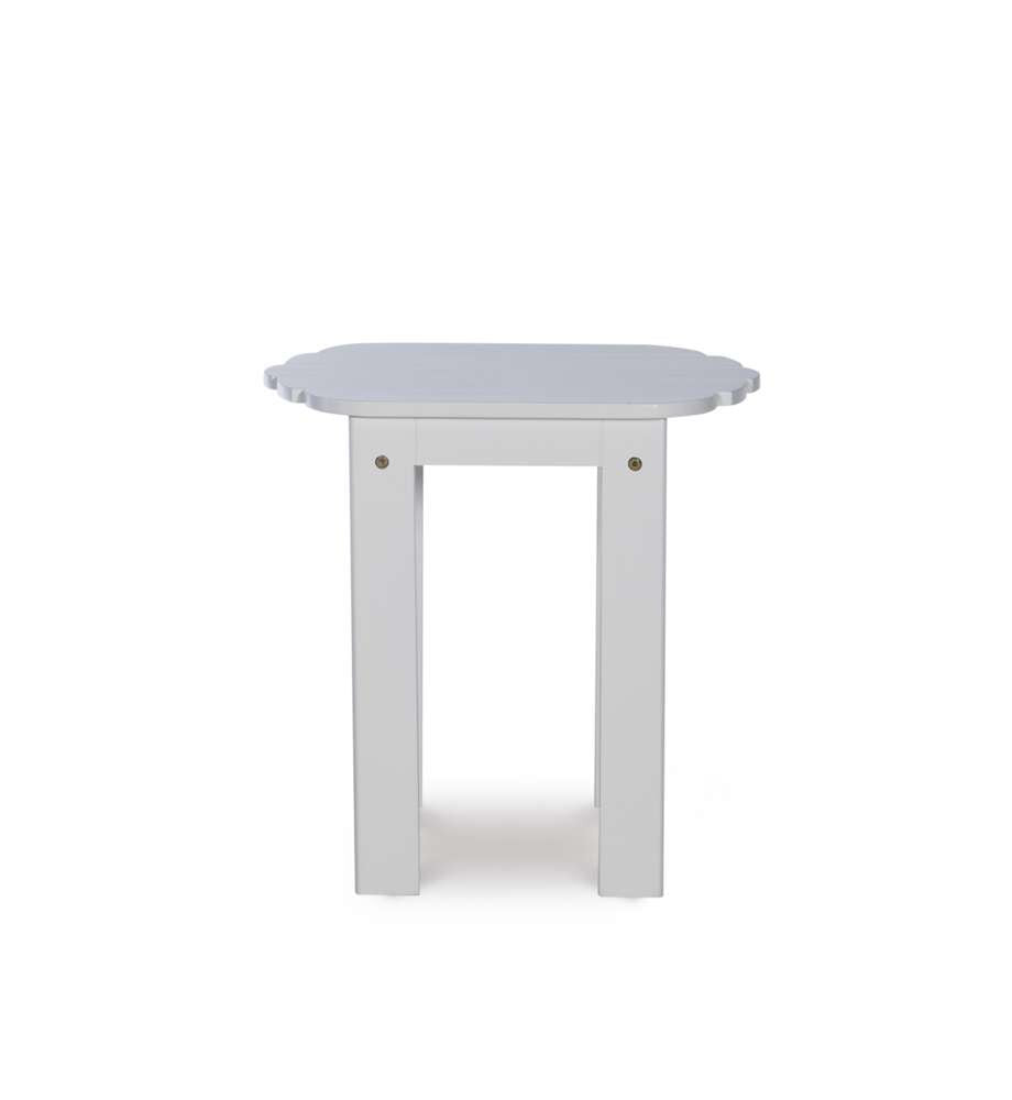 Linon Home Decor - White Adirondack End Table - 20155WHT-01-KD-U veiw 3