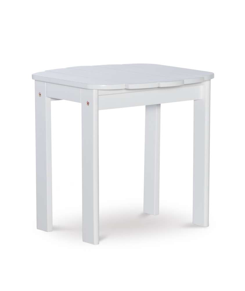 Linon Home Decor - White Adirondack End Table - 20155WHT-01-KD-U veiw 4