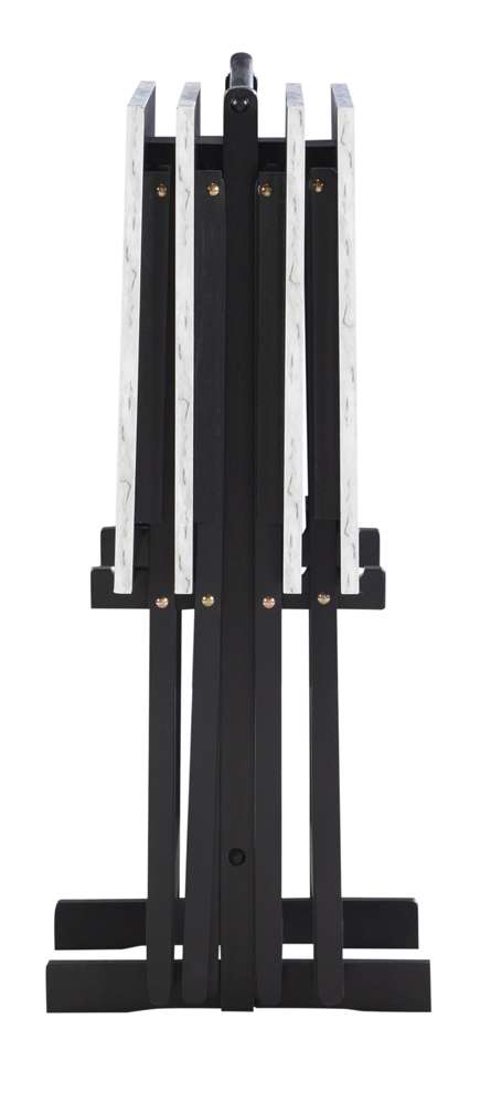 Linon Home Decor - White Faux Marble Tray Set - 43001WHTSET-01-AS veiw 5