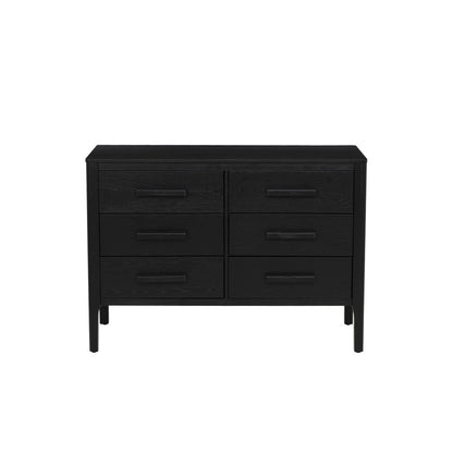 Linon Home Decor - Wilcox 6 Drawer Dresser, Black - D1493R22DR6BLK view 2