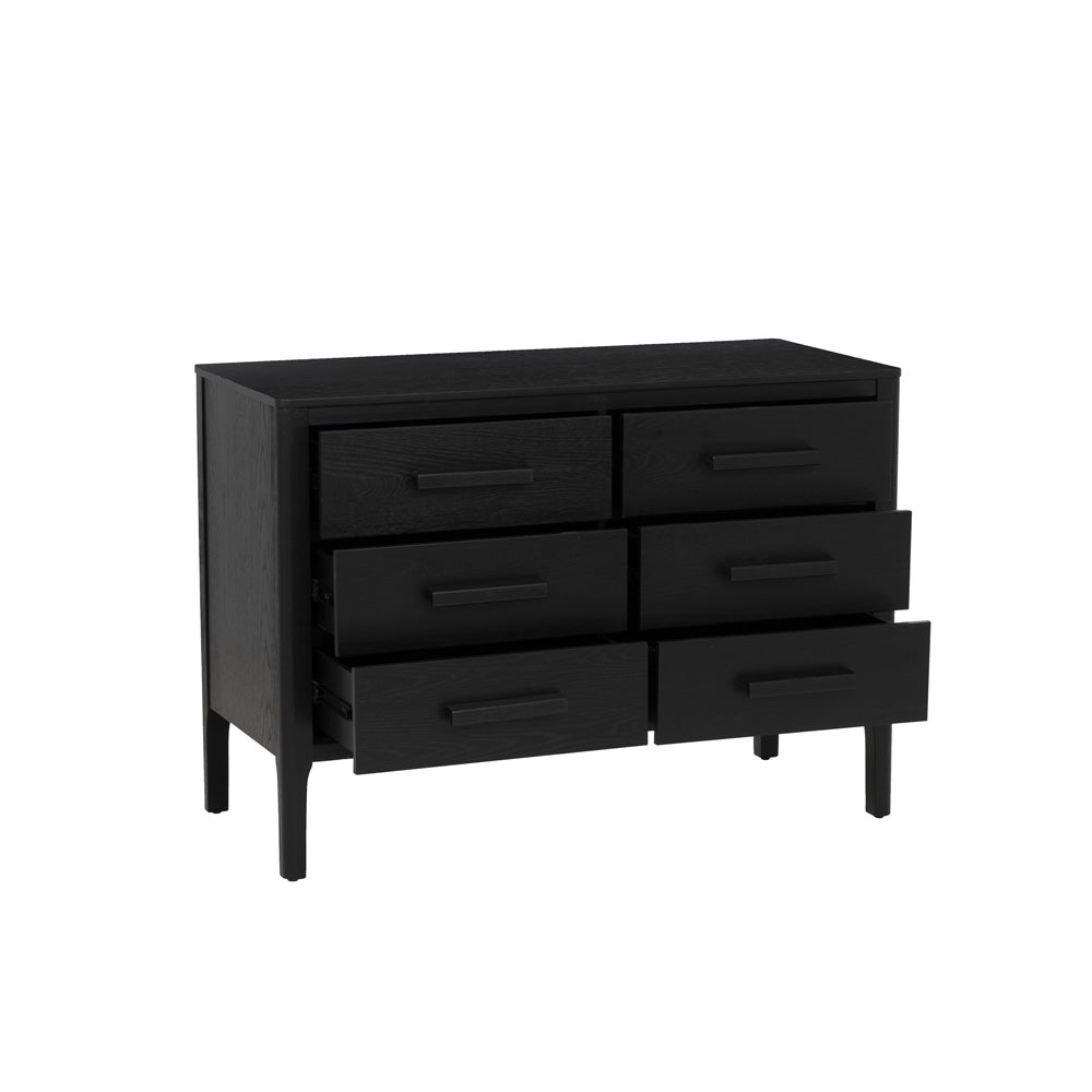 Linon Home Decor - Wilcox 6 Drawer Dresser, Black - D1493R22DR6BLK view 3