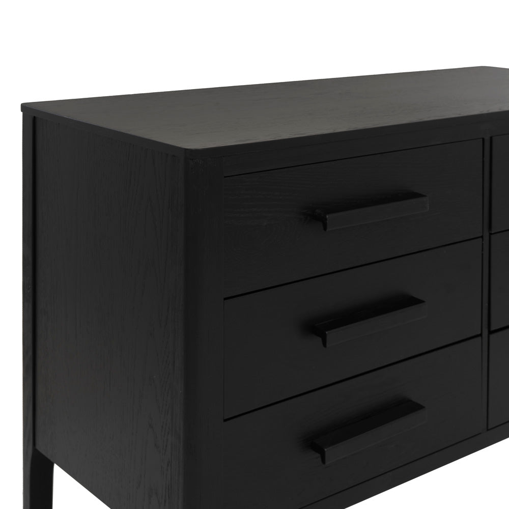 Linon Home Decor - Wilcox 6 Drawer Dresser, Black - D1493R22DR6BLK view 9