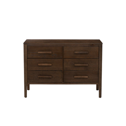 Linon Home Decor - Wilcox 6 Drawer Dresser, Espresso - D1493R22DR6ESP view 2