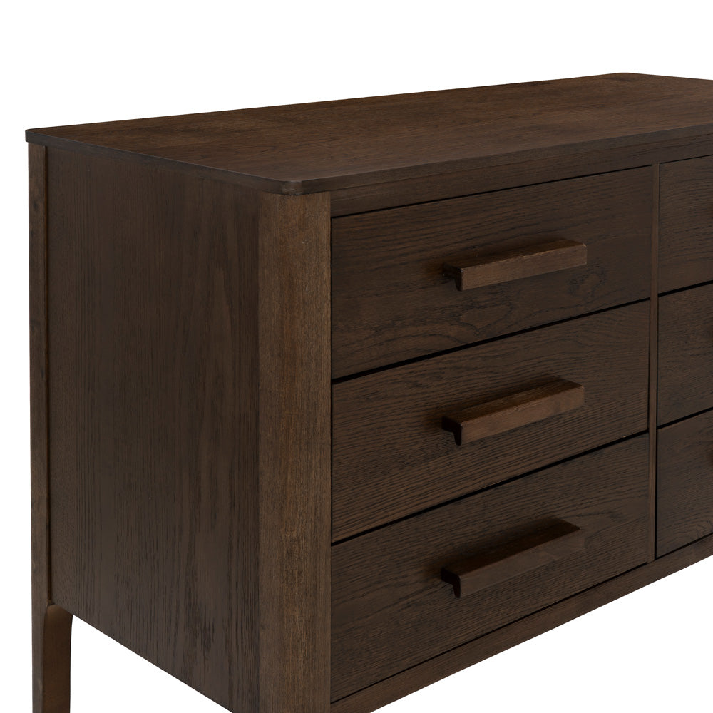 Linon Home Decor - Wilcox 6 Drawer Dresser, Espresso - D1493R22DR6ESP view 9