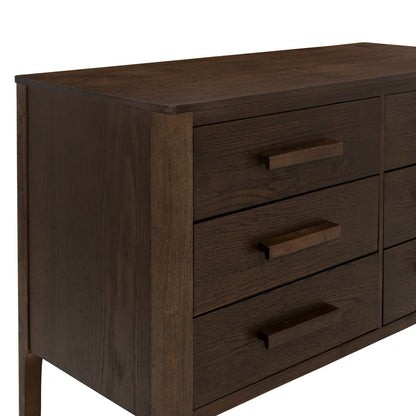 Linon Home Decor - Wilcox 6 Drawer Dresser, Espresso - D1493R22DR6ESP view 9