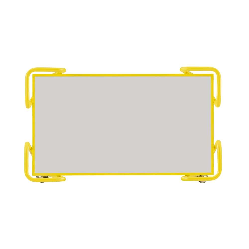 Linon Home Decor - Yellow Mid-Century Bar Cart - KI108YELKD01 veiw 4