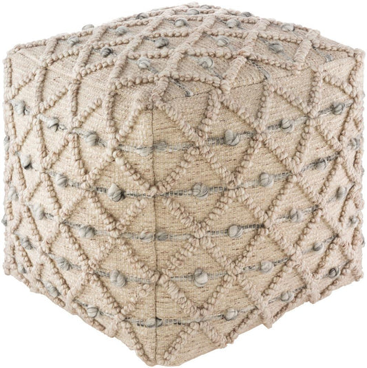 Livabliss - Anders Pouf - Taupe - ARPF001-181818 veiw 1