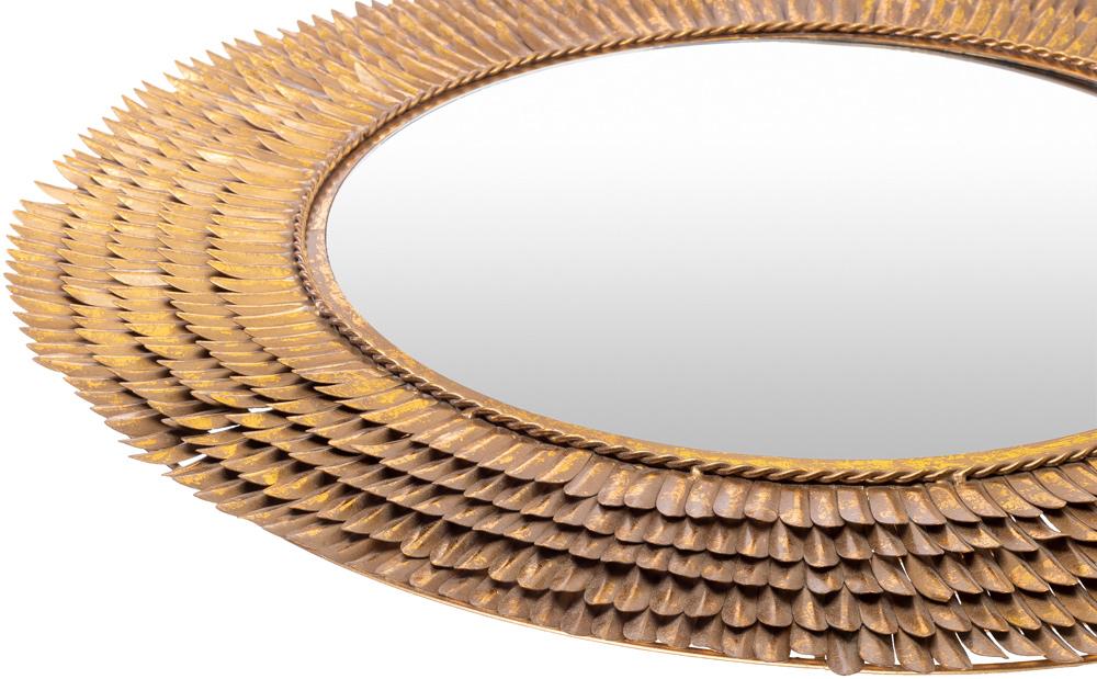 Livabliss - Anubis Accent Mirror - Gold - NUB001-3232 veiw 2