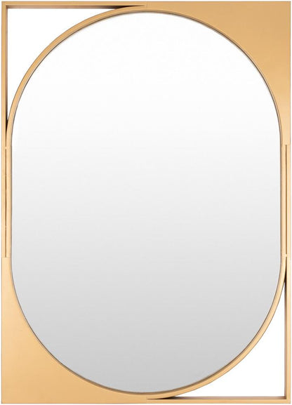 Livabliss - Bauhaus Accent Mirror - Gold - BAU001-2636 veiw 1