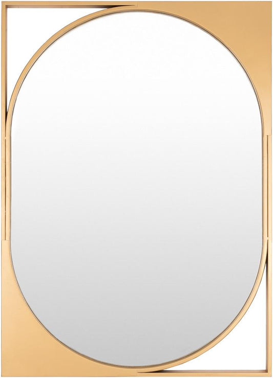Livabliss - Bauhaus Accent Mirror - Gold - BAU001-2636 veiw 1