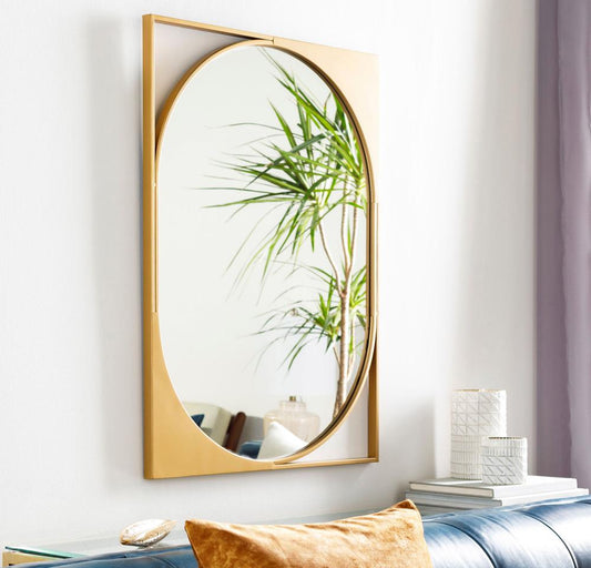 Livabliss - Bauhaus Accent Mirror - Gold - BAU001-2636 veiw 2