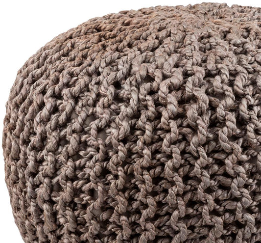 Livabliss - Bermuda Pouf - Gray - BRPF-002 veiw 2