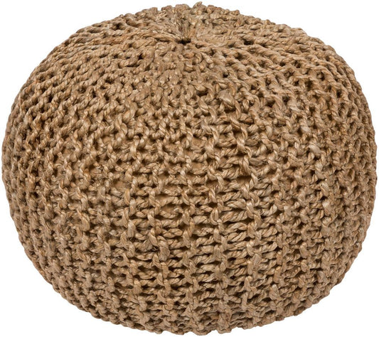 Livabliss - Bermuda Pouf - Tan - BRPF-001 veiw 1