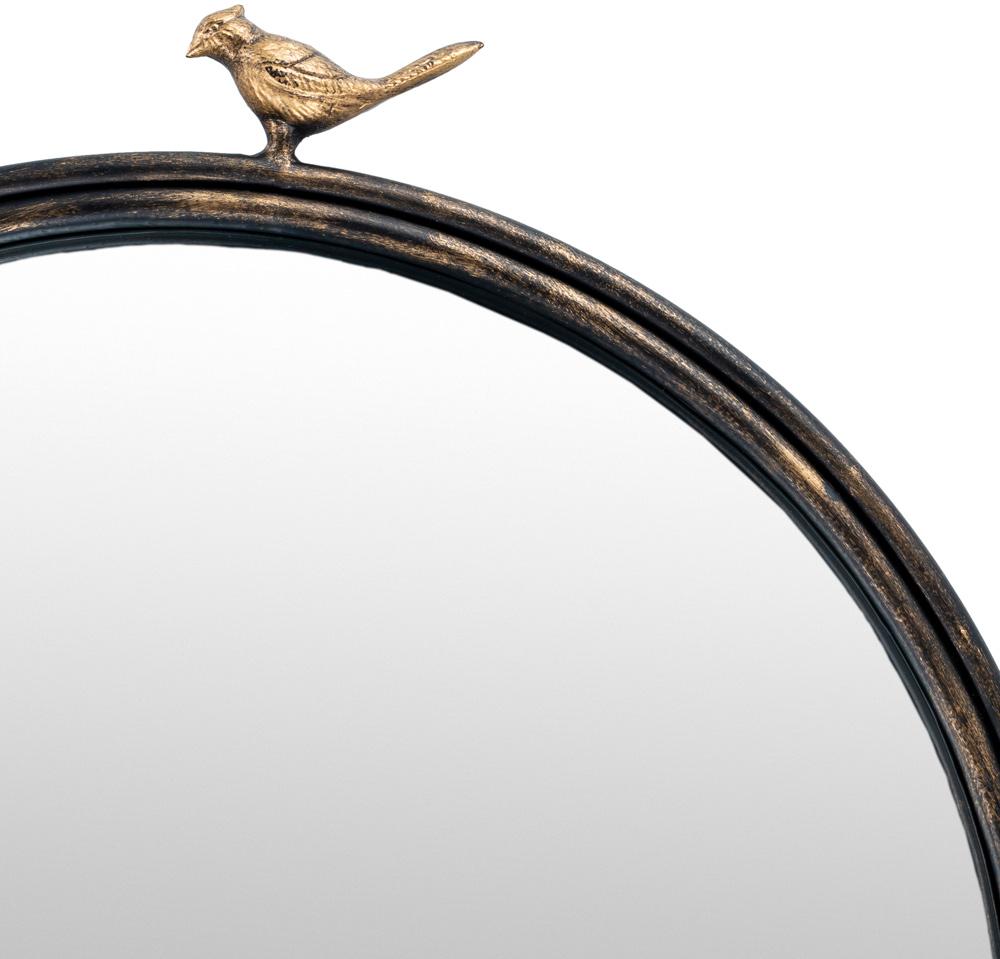 Livabliss - Birdsong Accent Mirror - Black - BDS001-2426 veiw 2