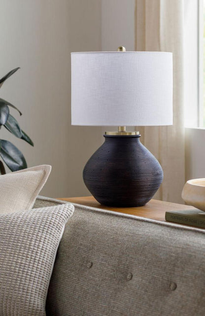 Livabliss - Brillo Accent Table Lamp - Brown - BLO-004 veiw 2