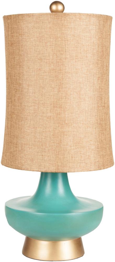 Livabliss - Brookhaven Accent Table Lamp - Aqua - Gold - LMP-1039 veiw 1