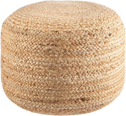 Livabliss - Budapest Pouf - Natural - BPPF001-141818 veiw 1