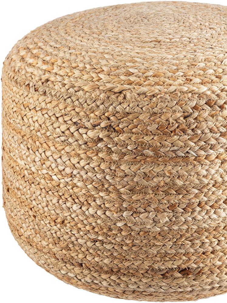 Livabliss - Budapest Pouf - Natural - BPPF001-141818 veiw 2
