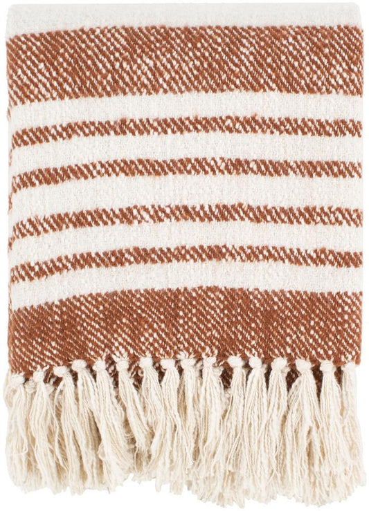 Livabliss - Chamonix Throw - Brown - CMX1001-5060 veiw 1