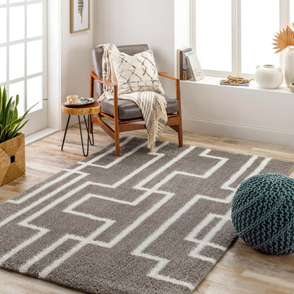 Livabliss - Cloudy Shag 53inx7 Machine Woven Rug - CDG2315-537 veiw 2