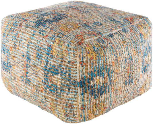 Livabliss - Coventry Pouf - Saffron - CNPF002-202014 veiw 1