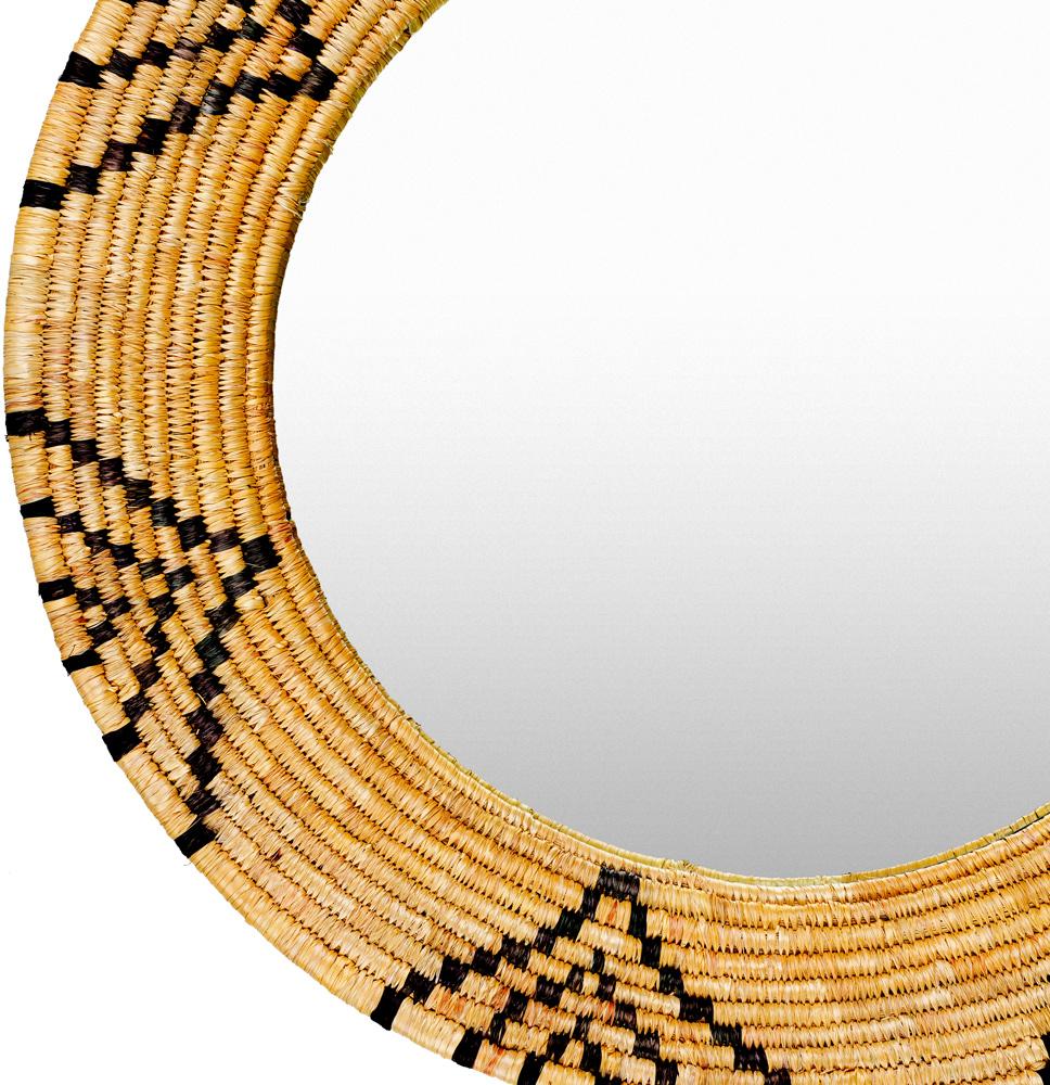 Livabliss - Dastkar Accent Mirror - Tan - DAS001-2424 veiw 2