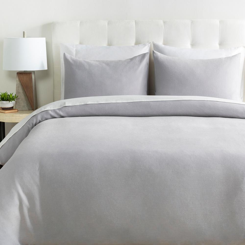 Livabliss - Dawson Bedding Swatch - Light Gray - DAW2002-SW veiw 1