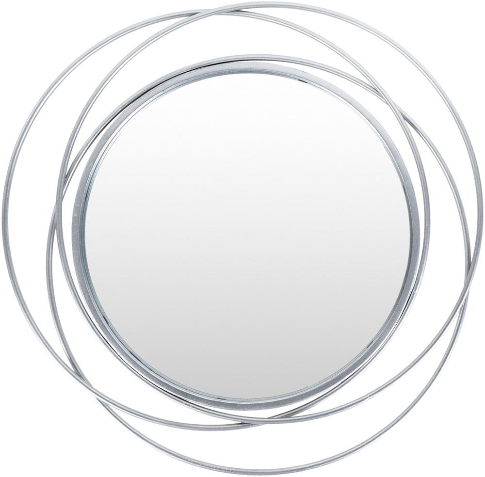 Livabliss - Dixie Accent Mirror - Metallic - Silver - DII001-2424 veiw 1