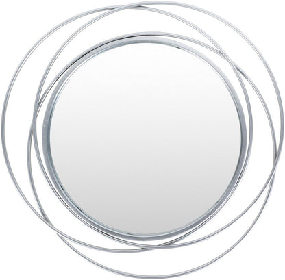 Livabliss - Dixie Accent Mirror - Metallic - Silver - DII001-2424 veiw 1