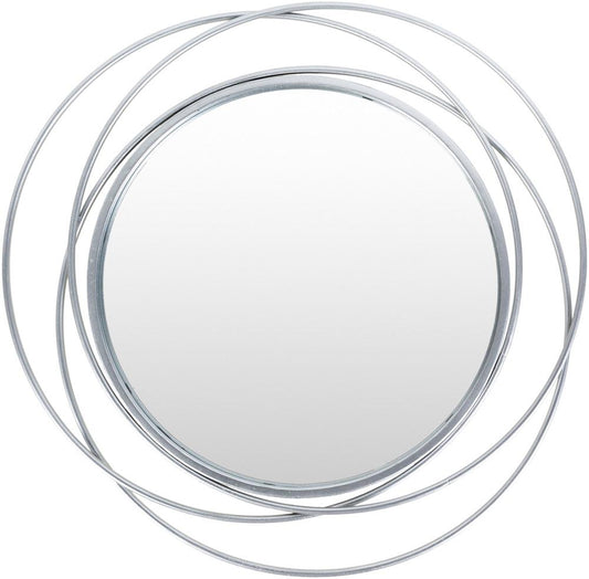 Livabliss - Dixie Accent Mirror - Metallic - Silver - DII001-2424 veiw 1