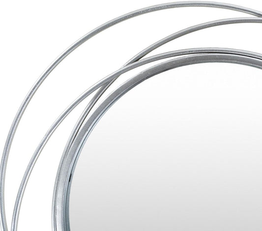 Livabliss - Dixie Accent Mirror - Metallic - Silver - DII001-2424 veiw 2