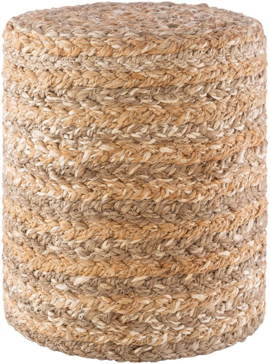 Livabliss - Durban Pouf - Tan - DBPF002-161618 veiw 1