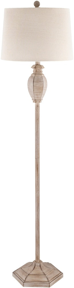 Livabliss - Eburne Accent Floor Lamp - Gray - EBU-002 veiw 1