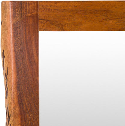 Livabliss - Edge Accent Mirror - Brown - DGE100-2436 veiw 2