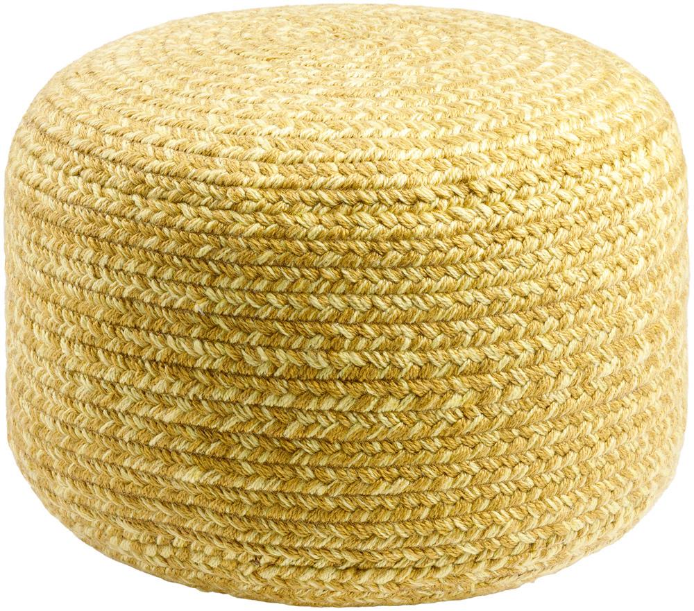 Livabliss - Entwined Pouf - Desert Tan - EDPF002-121717 veiw 1