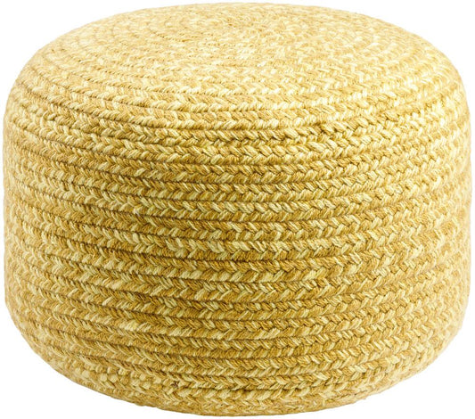 Livabliss - Entwined Pouf - Desert Tan - EDPF002-121717 veiw 1