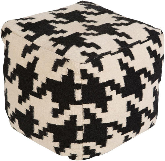 Livabliss - Frontier Pouf - Black - POUF173-181818 veiw 1