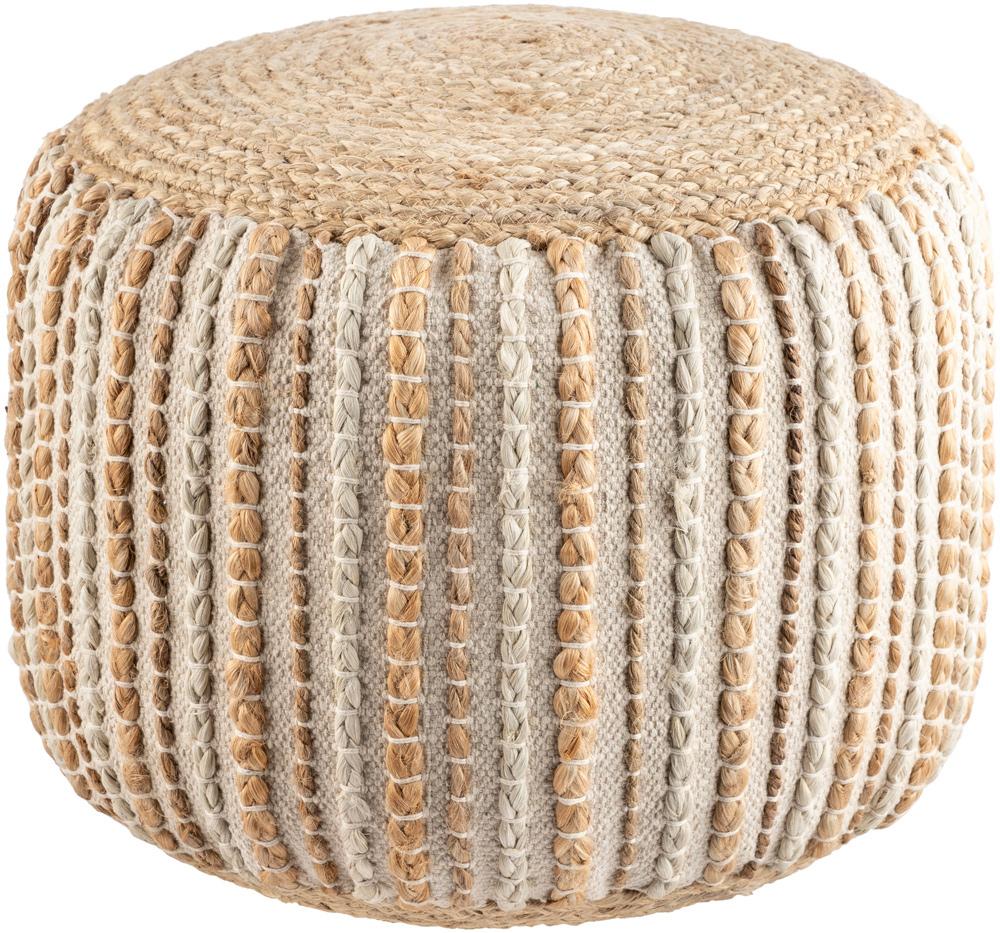 Livabliss - Genova Pouf - Natural - GVPF001-141818 veiw 1