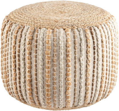 Livabliss - Genova Pouf - Natural - GVPF001-141818 veiw 1