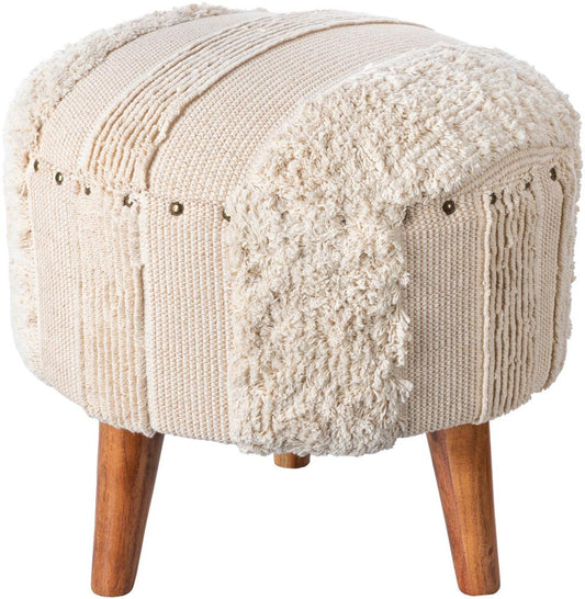 Livabliss - Haarlem Ottoman - Beige - Brown - HRM-005 veiw 1