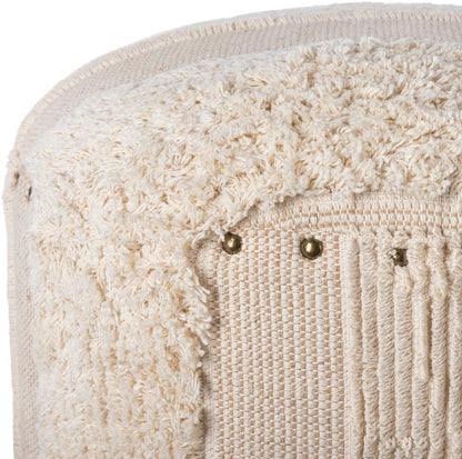 Livabliss - Haarlem Ottoman - Beige - Brown - HRM-005 veiw 2