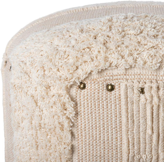 Livabliss - Haarlem Ottoman - Beige - Brown - HRM-005 veiw 2