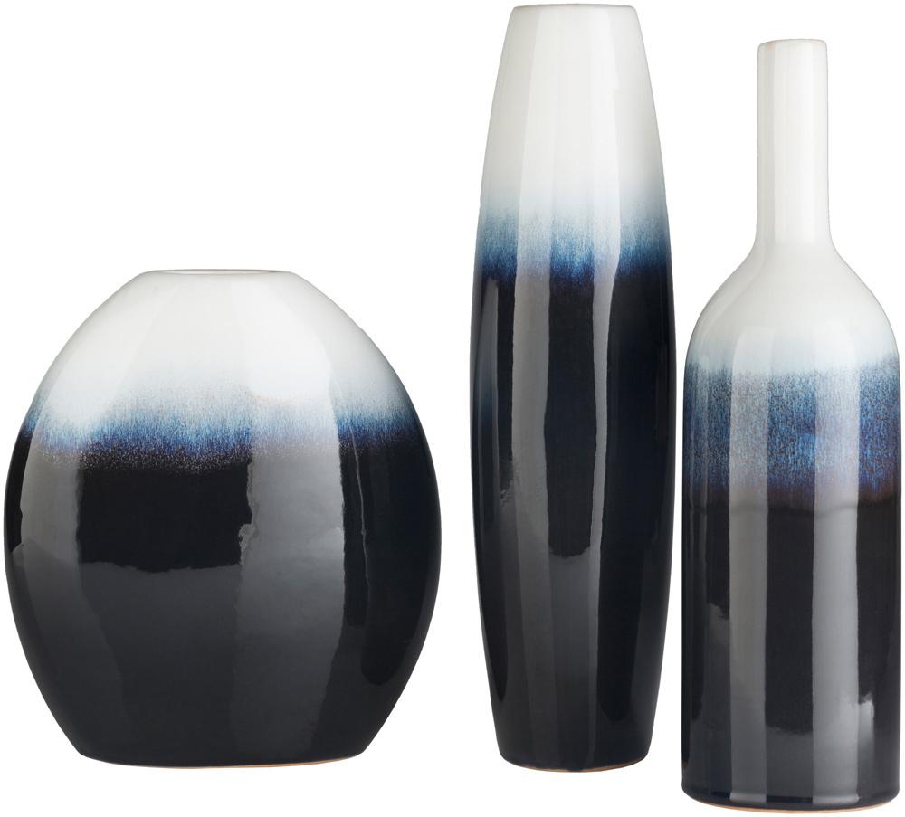 Livabliss - Harris Vase - Navy - HAI001-SET veiw 1
