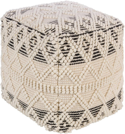 Livabliss - Hygge Pouf - Black - HGPF007-181818 veiw 1