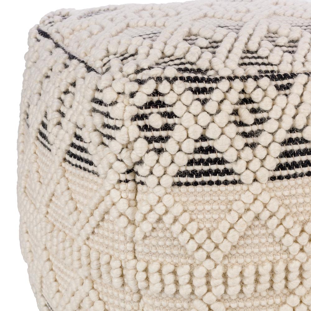 Livabliss - Hygge Pouf - Black - HGPF007-181818 veiw 2