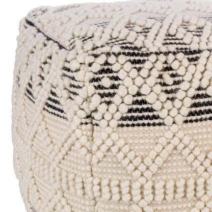 Livabliss - Hygge Pouf - Black - HGPF007-181818 veiw 2