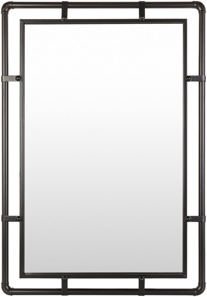 Livabliss - Indus Accent Mirror - Black - IDS001-3524 veiw 1