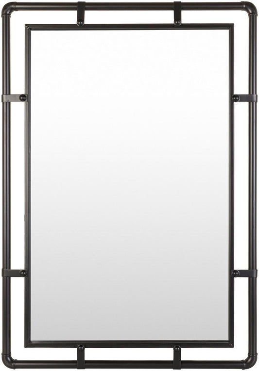 Livabliss - Indus Accent Mirror - Black - IDS001-3524 veiw 1